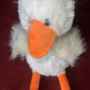 ♦️ Plush White and Orange‎ Duck Toy